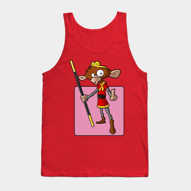 Monkey Boy Tank Top by Captain_awesomepants